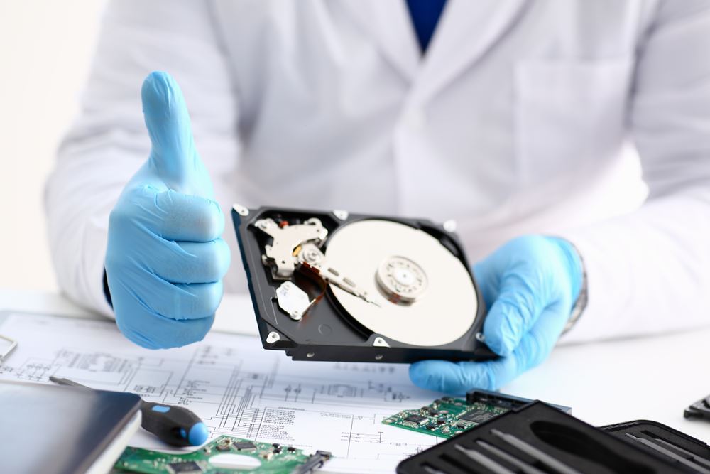 Recuperación de discos duros.